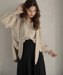 MIELI INVARIANT | Bowtie Georgette Blouse(シャツ/ブラウス)