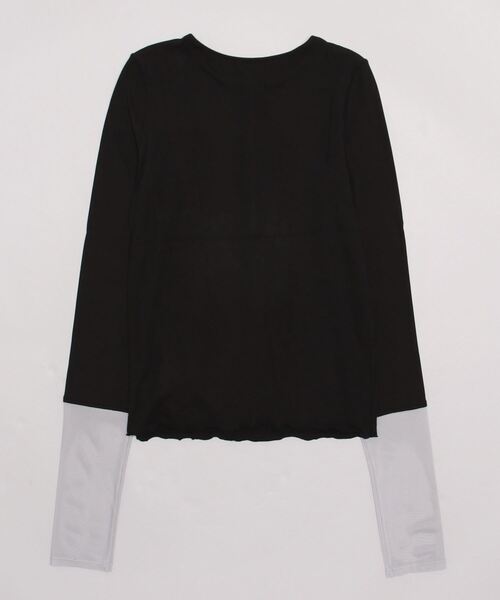 tシャツ ANTHOM(アントム) 別注２ＷＡＹソデチュールロングスリーブTシャツ レディース ANTHOM(アントム) 別注2WAYソデチュールロングスリーブT