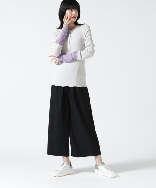 B'2nd（ビーセカンド）の「ANTHOM(アントム) 別注２ＷＡＹソデチュールロングスリーブTシャツ（Tシャツ/カットソー・レディース・ブラック/グレー系その他3/イエロー・38）」の8枚目の写真