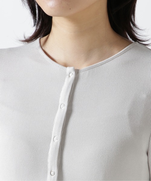 B'2nd（ビーセカンド）の「ANTHOM(アントム) 別注２ＷＡＹソデチュールロングスリーブTシャツ（Tシャツ/カットソー・レディース・ブラック/グレー系その他3/イエロー・38）」の11枚目の写真