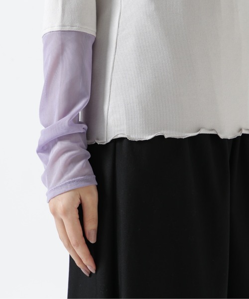 B'2nd（ビーセカンド）の「ANTHOM(アントム) 別注２ＷＡＹソデチュールロングスリーブTシャツ（Tシャツ/カットソー・レディース・ブラック/グレー系その他3/イエロー・38）」の13枚目の写真