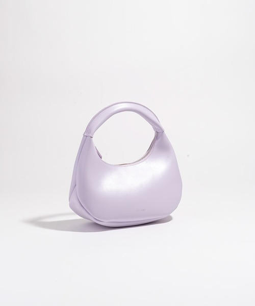 ADAM ET ROPE'（アダムエロペ）の「【YAHKI】HAND BAG(SMALL)（ハンドバッグ・レディース・ブラック/ブルー系その他4/オフホワイト/ラベンダー・FREE）」の5枚目の写真