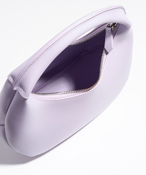 ADAM ET ROPE'（アダムエロペ）の「【YAHKI】HAND BAG(SMALL)（ハンドバッグ・レディース・ブラック/ブルー系その他4/オフホワイト/ラベンダー・FREE）」の6枚目の写真