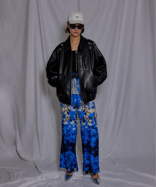 PRANK PROJECT(プランクプロジェクト)の「スタッズオーバーブルゾン/Studs Over Blouson(ブルゾン・レディース・ホワイト/ブラック・FREE)」の14枚目の写真