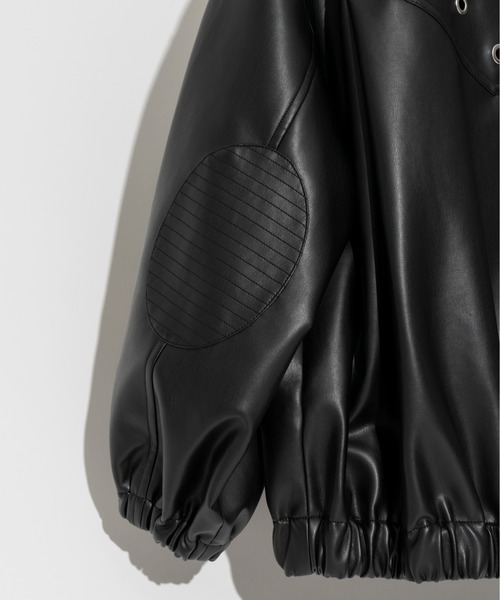 PRANK PROJECT(プランクプロジェクト)の「スタッズオーバーブルゾン/Studs Over Blouson(ブルゾン・レディース・ホワイト/ブラック・FREE)」の12枚目の写真