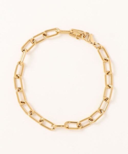 prose verse（プロズヴェール）の「〈サージカルステンレス〉チェーンブレスレット（ブレスレット・レディース・シルバー/ゴールド・ﾌﾘ-）」の4枚目の写真