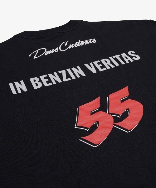 DEUS EX MACHINA（デウスエクスマキナ）の「MOTO DECAL TEE（Tシャツ/カットソー・メンズ・ブルー/ブラック・MEDIUM/SMALL/LARGE）」の9枚目の写真