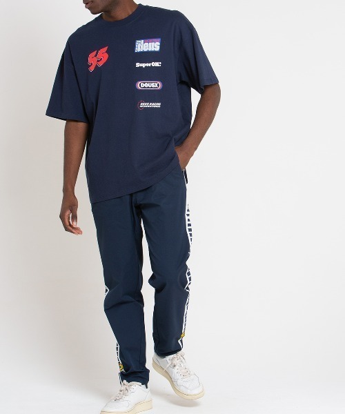 DEUS EX MACHINA（デウスエクスマキナ）の「MOTO DECAL TEE（Tシャツ/カットソー・メンズ・ブルー/ブラック・MEDIUM/SMALL/LARGE）」の10枚目の写真