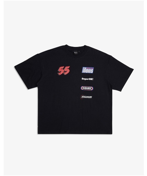 DEUS EX MACHINA（デウスエクスマキナ）の「MOTO DECAL TEE（Tシャツ/カットソー・メンズ・ブルー/ブラック・MEDIUM/SMALL/LARGE）」の6枚目の写真