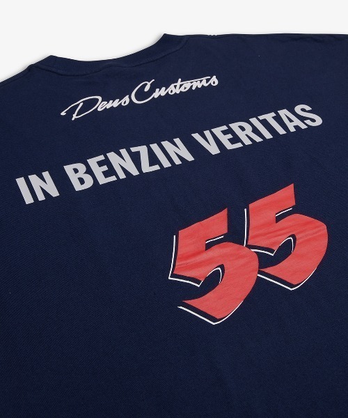 DEUS EX MACHINA（デウスエクスマキナ）の「MOTO DECAL TEE（Tシャツ/カットソー・メンズ・ブルー/ブラック・MEDIUM/SMALL/LARGE）」の16枚目の写真