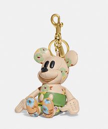 ❤️かわいい‼︎Disney x Coach 白　花柄　ミニーマウス キーホルダー 72701280b_b_04_215.jpg