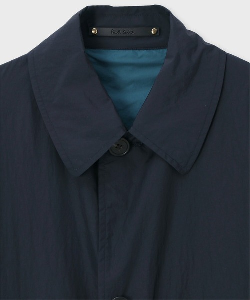 Paul Smith（ポールスミス）の「ライトナイロン ステンカラーコート / 133167 083RN（ステンカラーコート・メンズ・ベージュ/ネイビー/ブルー・LARGE/MEDIUM/SMALL）」の12枚目の写真