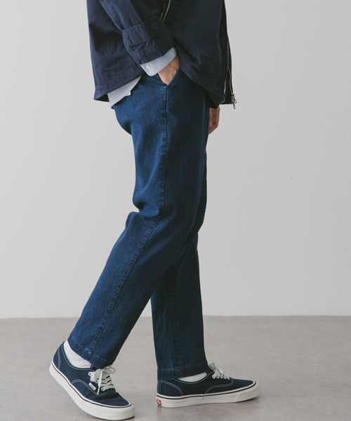 URBAN RESEARCH DOORS（アーバンリサーチドアーズ）の「デニムテーパードトラウザー（デニムパンツ・メンズ・ネイビー/ブルー・SMALL/MEDIUM/LARGE）」の7枚目の写真