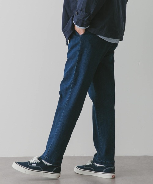 URBAN RESEARCH DOORS（アーバンリサーチドアーズ）の「デニムテーパードトラウザー（デニムパンツ・メンズ・ネイビー/ブルー・SMALL/MEDIUM/LARGE）」の8枚目の写真