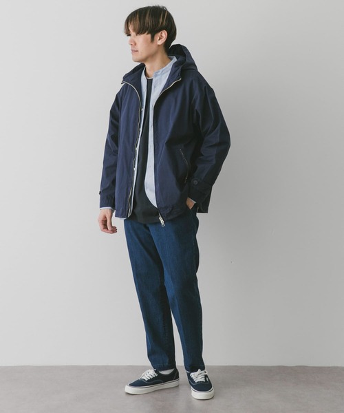 URBAN RESEARCH DOORS（アーバンリサーチドアーズ）の「デニムテーパードトラウザー（デニムパンツ・メンズ・ネイビー/ブルー・SMALL/MEDIUM/LARGE）」の11枚目の写真