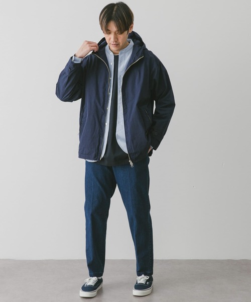 URBAN RESEARCH DOORS（アーバンリサーチドアーズ）の「デニムテーパードトラウザー（デニムパンツ・メンズ・ネイビー/ブルー・SMALL/MEDIUM/LARGE）」の12枚目の写真