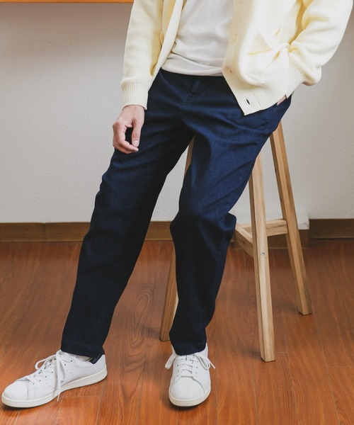 URBAN RESEARCH DOORS（アーバンリサーチドアーズ）の「デニムテーパードトラウザー（デニムパンツ・メンズ・ネイビー/ブルー・SMALL/MEDIUM/LARGE）」の14枚目の写真