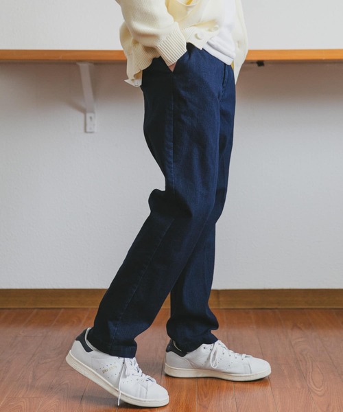 URBAN RESEARCH DOORS（アーバンリサーチドアーズ）の「デニムテーパードトラウザー（デニムパンツ・メンズ・ネイビー/ブルー・SMALL/MEDIUM/LARGE）」の15枚目の写真