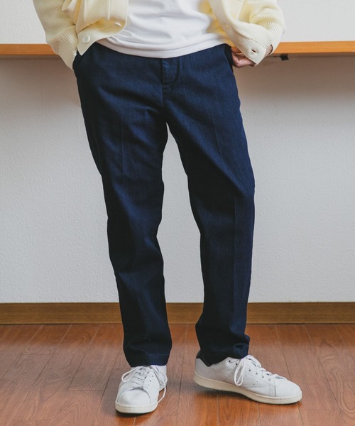 URBAN RESEARCH DOORS（アーバンリサーチドアーズ）の「デニムテーパードトラウザー（デニムパンツ・メンズ・ネイビー/ブルー・SMALL/MEDIUM/LARGE）」の16枚目の写真