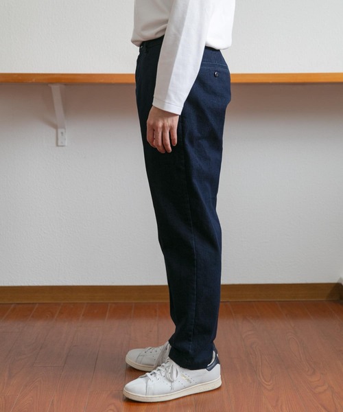 URBAN RESEARCH DOORS（アーバンリサーチドアーズ）の「デニムテーパードトラウザー（デニムパンツ・メンズ・ネイビー/ブルー・SMALL/MEDIUM/LARGE）」の21枚目の写真