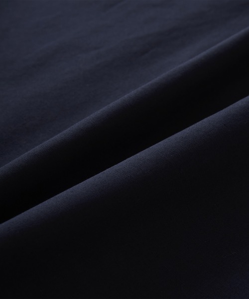 CALLNE（カルネ）の「【CALLNE】Loose Cotton Regular  Color Halfsleeve Shirt / ルーズコットン レギュラーカラー半袖シャツ（シャツ/ブラウス・メンズ・グレー系/ダークネイビー・M/L）」の10枚目の写真