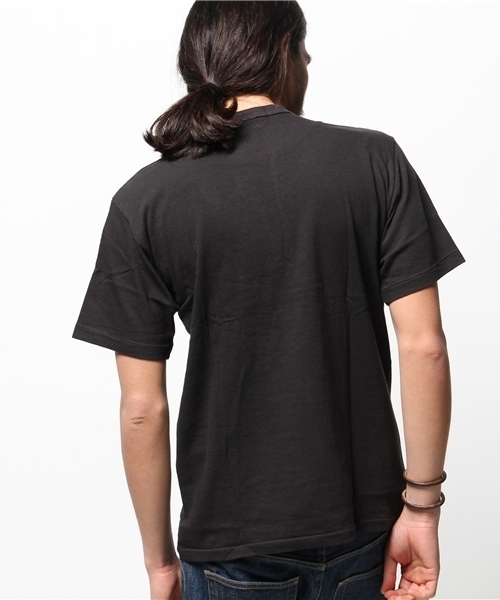 ENTRY SG（エントリーエスジー）の「ENTRY SG: 『Tijuana』クルーネック ポケット Tシャツ（Tシャツ/カットソー・メンズ・ブラック/ライトグリーン/ピンクゴールド/オフホワイト/グレー/チャコールグレー/ワイン/レンガ/ネイビー/バイオレット・SMALL/MEDIUM/LARGE）」の13枚目の写真