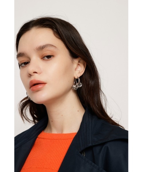 SLY（スライ）の「RANDOM MIX METAL P/EARRING ランダムミックス メタル ピアス（ピアス（両耳用）・レディース・シルバー/ゴールド・FREE）」の2枚目の写真