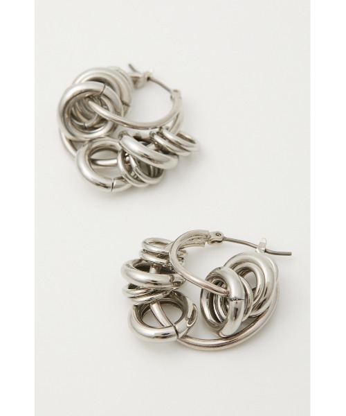 SLY（スライ）の「RANDOM MIX METAL P/EARRING ランダムミックス メタル ピアス（ピアス（両耳用）・レディース・シルバー/ゴールド・FREE）」の4枚目の写真