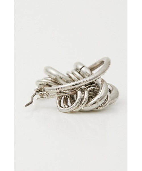 SLY（スライ）の「RANDOM MIX METAL P/EARRING ランダムミックス メタル ピアス（ピアス（両耳用）・レディース・シルバー/ゴールド・FREE）」の5枚目の写真