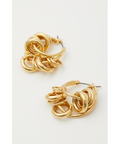 SLY（スライ）の「RANDOM MIX METAL P/EARRING ランダムミックス メタル ピアス（ピアス（両耳用）・レディース・シルバー/ゴールド・FREE）」の8枚目の写真