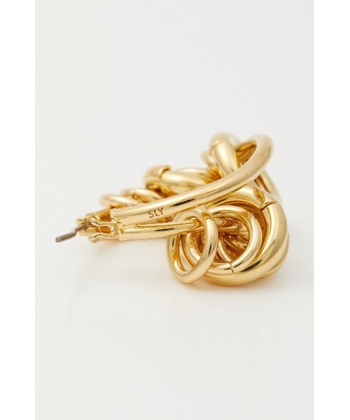 SLY（スライ）の「RANDOM MIX METAL P/EARRING ランダムミックス メタル ピアス（ピアス（両耳用）・レディース・シルバー/ゴールド・FREE）」の9枚目の写真