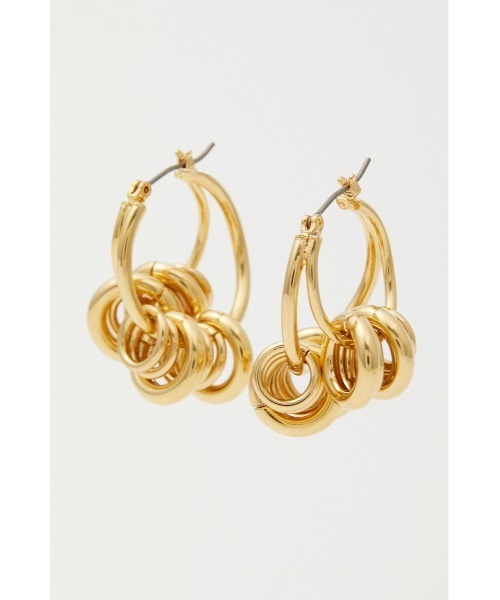 SLY（スライ）の「RANDOM MIX METAL P/EARRING ランダムミックス メタル ピアス（ピアス（両耳用）・レディース・シルバー/ゴールド・FREE）」の10枚目の写真