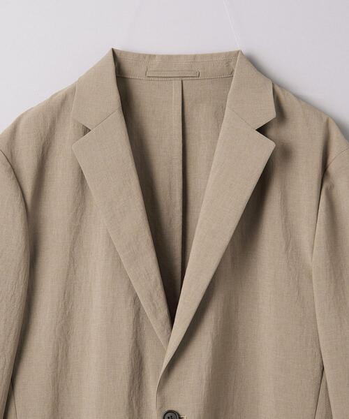 UNITED ARROWS（ユナイテッドアローズ）の「リネンライク シングル２ボタン ジャケット COZY -ウォッシャブル・ストレッチ-（セットアップ・メンズ・ベージュ/ロイヤルブルー・S/M/L/XL）」の16枚目の写真