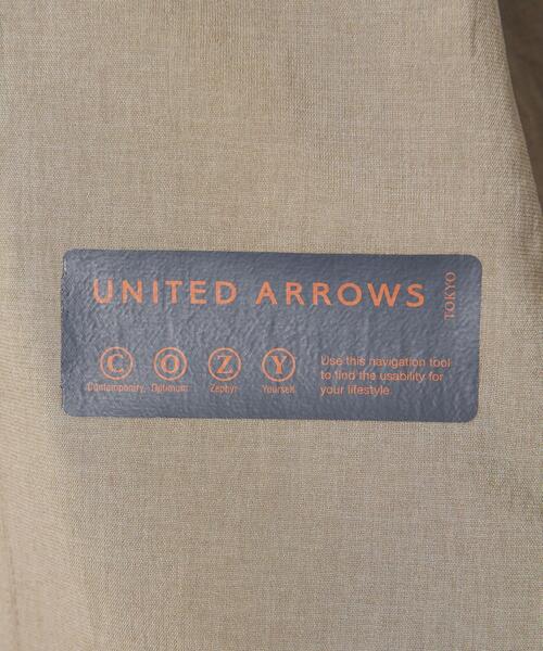UNITED ARROWS（ユナイテッドアローズ）の「リネンライク シングル２ボタン ジャケット COZY -ウォッシャブル・ストレッチ-（セットアップ・メンズ・ベージュ/ロイヤルブルー・S/M/L/XL）」の20枚目の写真
