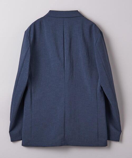 UNITED ARROWS（ユナイテッドアローズ）の「リネンライク シングル２ボタン ジャケット COZY -ウォッシャブル・ストレッチ-（セットアップ・メンズ・ベージュ/ロイヤルブルー・S/M/L/XL）」の10枚目の写真