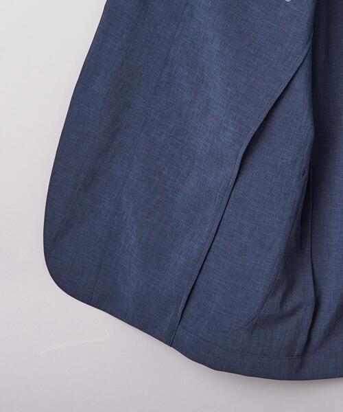 UNITED ARROWS（ユナイテッドアローズ）の「リネンライク シングル２ボタン ジャケット COZY -ウォッシャブル・ストレッチ-（セットアップ・メンズ・ベージュ/ロイヤルブルー・S/M/L/XL）」の12枚目の写真