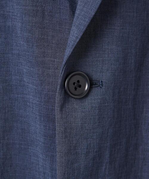 UNITED ARROWS（ユナイテッドアローズ）の「リネンライク シングル２ボタン ジャケット COZY -ウォッシャブル・ストレッチ-（セットアップ・メンズ・ベージュ/ロイヤルブルー・S/M/L/XL）」の13枚目の写真