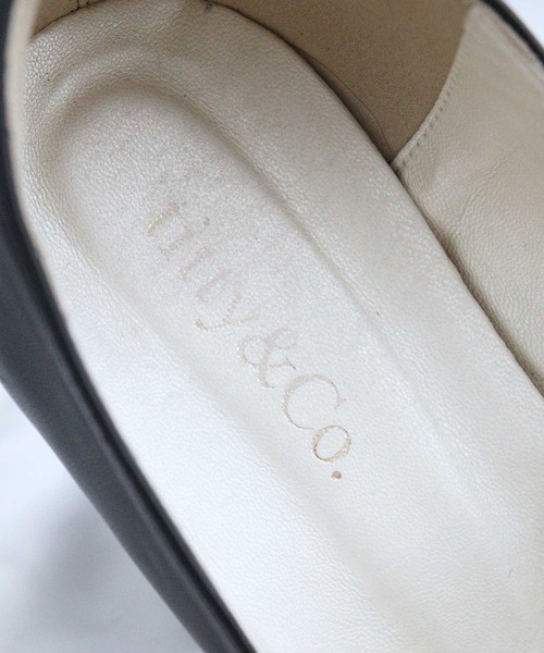 TITTY&CO.(ティティーアンドコー)の「【TITTY&CO.】ダブルストラップパンプス(パンプス・レディース・パープル/ブラック・S/M/L)」の13枚目の写真