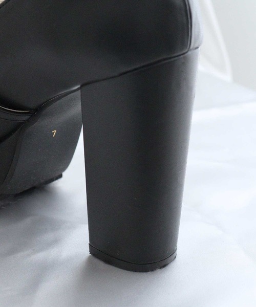 TITTY&CO.(ティティーアンドコー)の「【TITTY&CO.】ダブルストラップパンプス(パンプス・レディース・パープル/ブラック・S/M/L)」の14枚目の写真