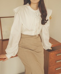 Ambre Neige | ２WAYビックカラーシャツ／【WEB/EC限定商品】(シャツ/ブラウス)