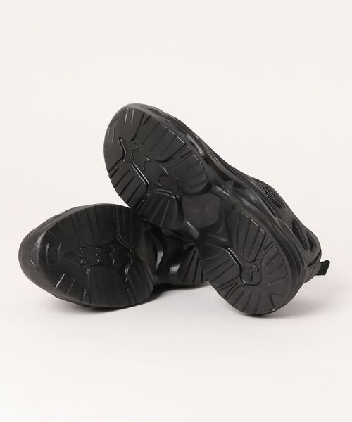 BENDER TOKYO（ベンダートウキョウ）の「ボリュームソール 厚底 テックスニーカー レースアップ ローカット トレーニングシューズ（スニーカー・メンズ・ブラック・27/26/25）」の10枚目の写真