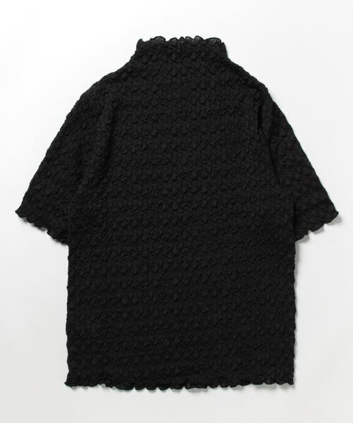 SpRay(スプレイ)の「ポコポコボトルネック(Tシャツ/カットソー・レディース・オフホワイト/ブラック・FREE)」の10枚目の写真