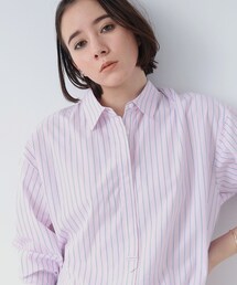 INDIVI | 比翼デザインバックシャンシャツ(シャツ/ブラウス)