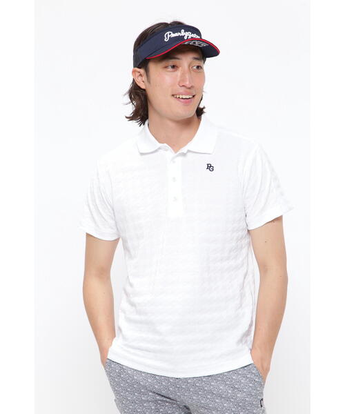 PEARLY GATES リンクスグレンチェックジャガード半袖サイズ1 PEARLY GATES（パーリーゲイツ）の「【PEARLY GATES】チェック