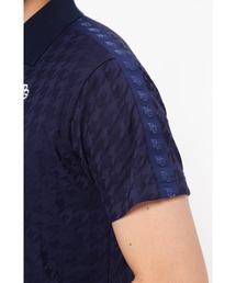 PEARLY GATES　千鳥柄リンクス ジャガードポロシャツ PEARLY GATES（パーリーゲイツ）の「【PEARLY GATES】千鳥柄