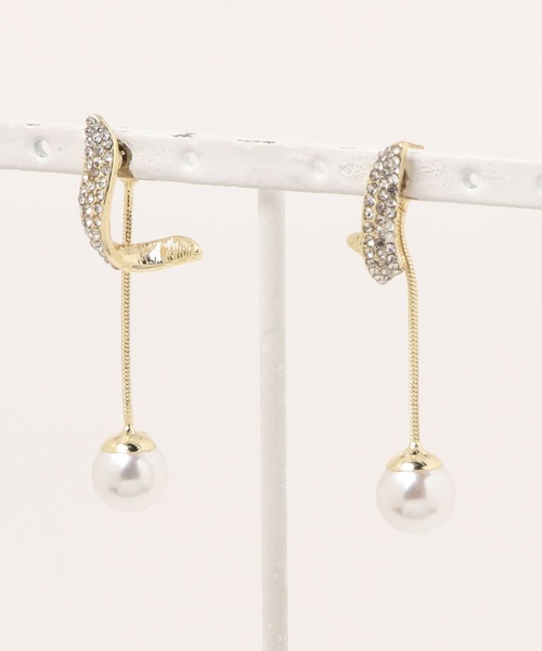 NiiNa(ニーナ)の「【NiiNa】ハイエンドデザインピアス(ピアス(両耳用)・レディース・シルバー/ホワイト/ゴールド/ブラック・FREE)」の11枚目の写真