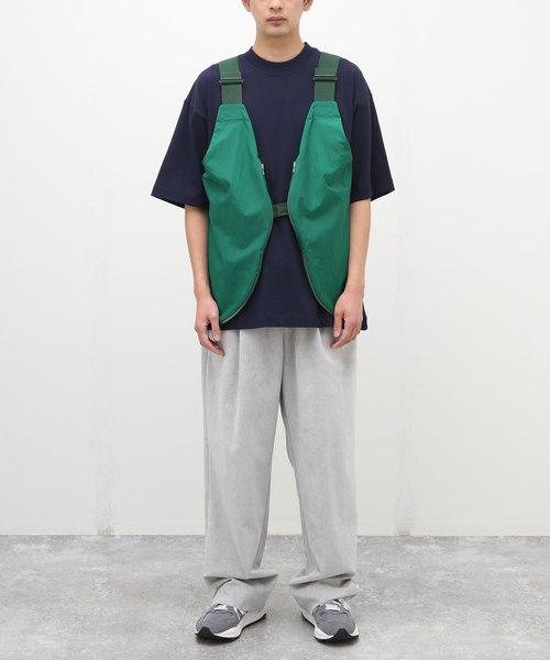 POLYPLOID(ポリプロイド)の「【POLYPLOID / ポリプロイド】BAG VEST C NYLON(その他アウター・メンズ・ブラック/グリーン・2)」の3枚目の写真