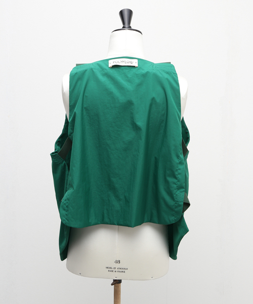 POLYPLOID(ポリプロイド)の「【POLYPLOID / ポリプロイド】BAG VEST C NYLON(その他アウター・メンズ・ブラック/グリーン・2)」の19枚目の写真