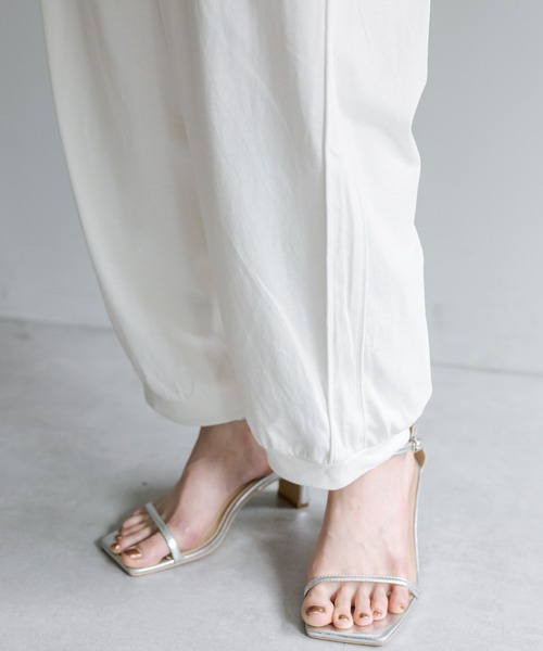 mystic（ミスティック）の「イージースポーティパンツ（スウェットパンツ・レディース・ベージュ/オフホワイト・FREE）」の19枚目の写真