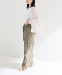 IENA（イエナ）の「コットンライクタイプライターカーゴパンツ